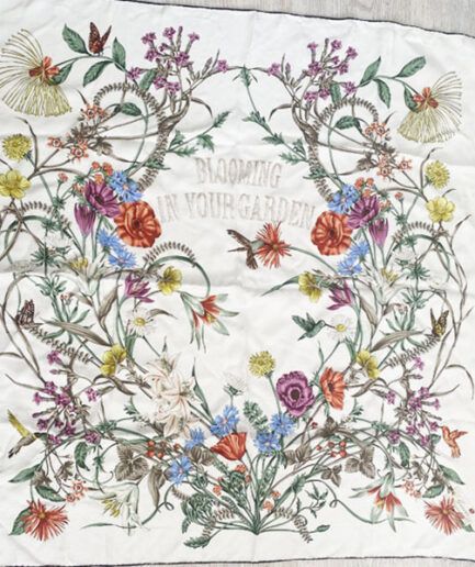 GUCCI pañuelo de flores