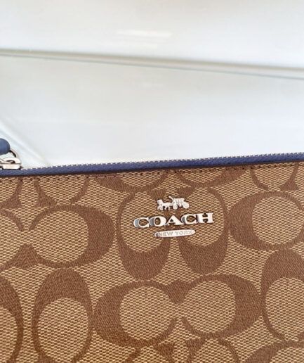 COACH Monedero Corner grande