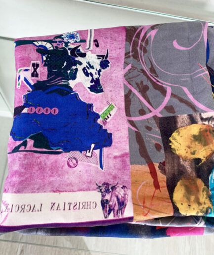 Christian Lacroix pañuelo seda taurino