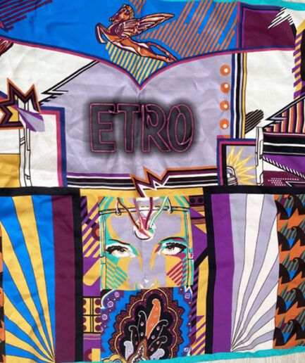 ETRO pañuelo seda