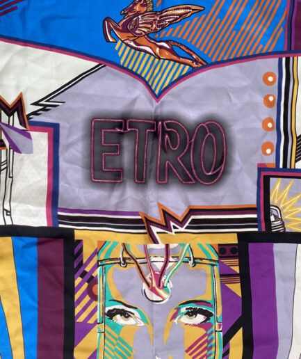 ETRO pañuelo seda