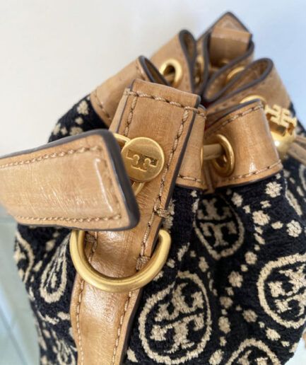 Tory Burch Bolsito saco T Monogram Chenille