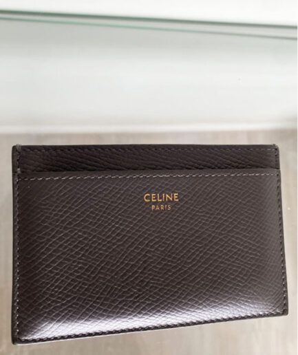 CELINE tarjetero gris
