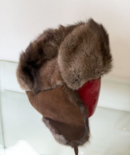 VINTAGE Gorro de Ramusquet estilo aviador 16