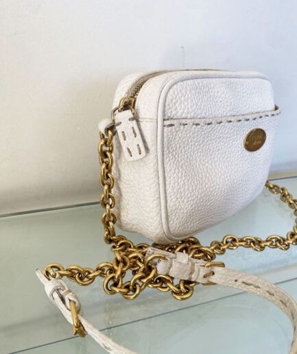 FENDI  Camera bag Fendi Selleria blanco