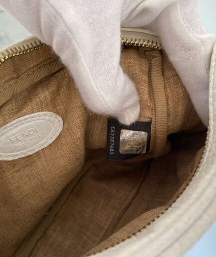 FENDI  Camera bag Fendi Selleria blanco