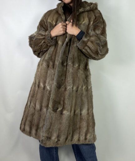 Abrigo Ramusquet con capucha (T. 38-40)