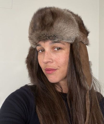 VINTAGE Gorro de Ramusquet estilo aviador 16
