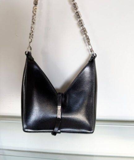 GIVENCHY bolso Cut Out Mini Bag en piel negra