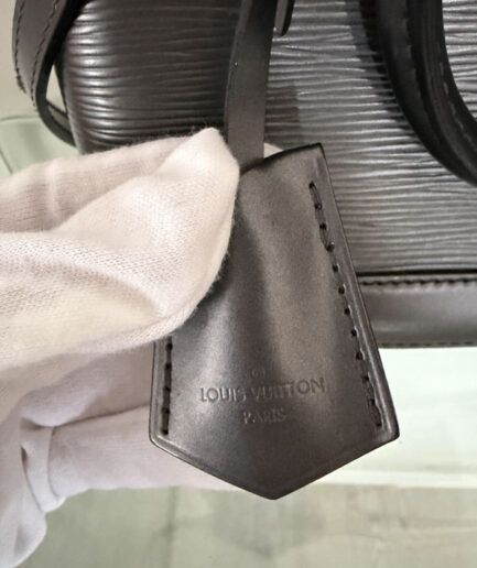 LOUIS VUITTON Alma BB en piel gris Epi