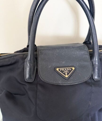 PRADA bolso de nylon azul