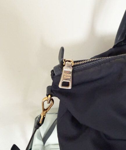PRADA bolso de nylon azul