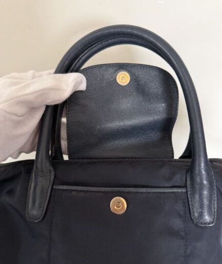 PRADA bolso de nylon azul