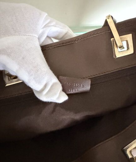 GUCCI Bolso tote vintage de lona GG