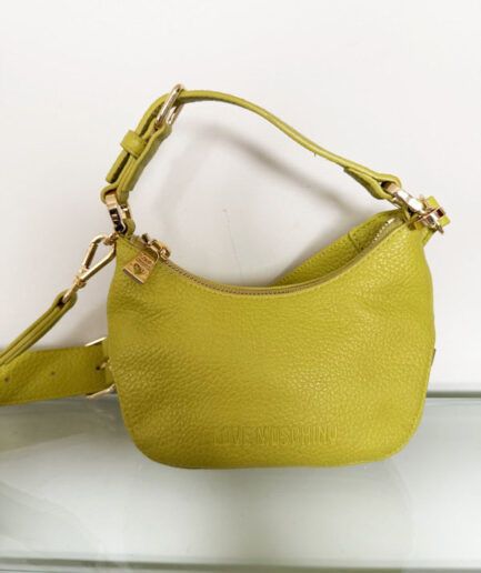 LOVE MOSCHINO bolso Giant Small verde lima