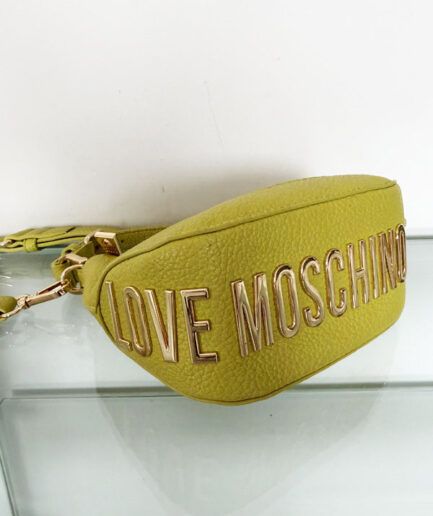 LOVE MOSCHINO bolso Giant Small verde lima