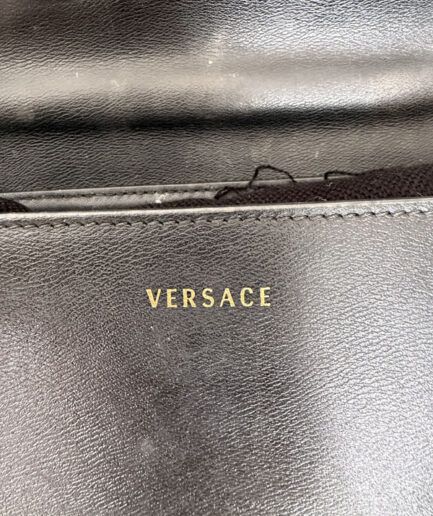 VERSACE Bandolera modelo tribute icon negro