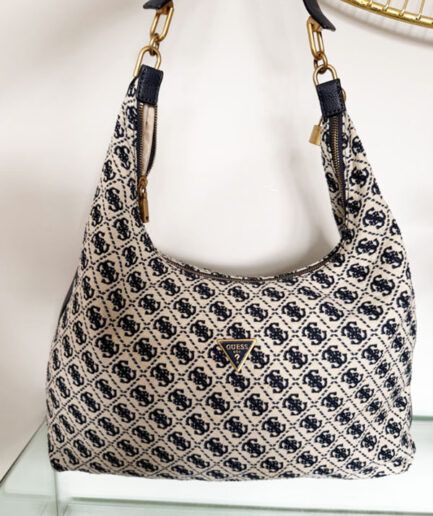 GUESS bolso de hombro hobo grande azul