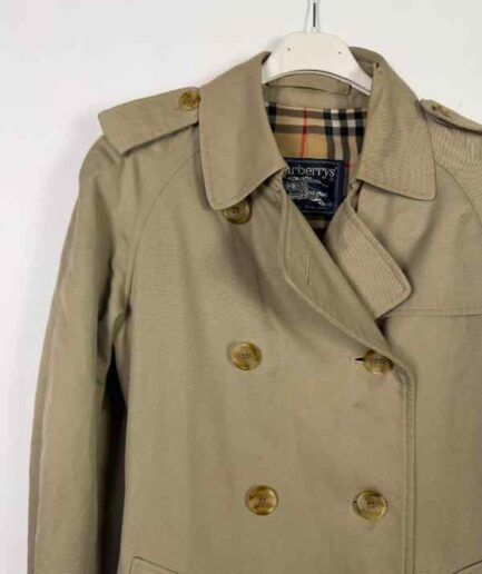 Gabardina Burberry Vintage Modelo 3 (S-M) Kensington