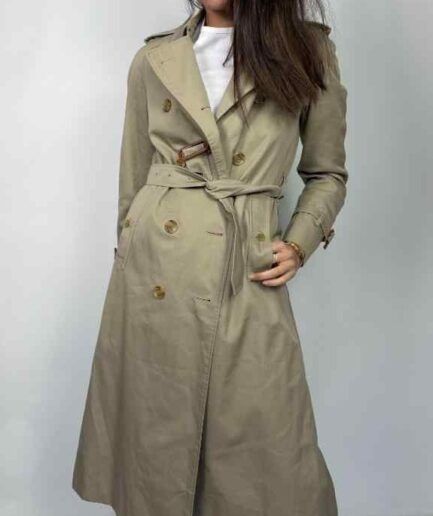 Gabardina Burberry Vintage Modelo 3 (S-M) Kensington