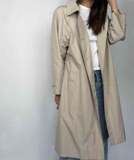 Gabardina Burberry Vintage Modelo 4 (M-L)