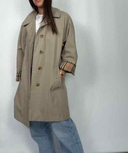Gabardina Burberry Vintage Modelo 6 (M-L)