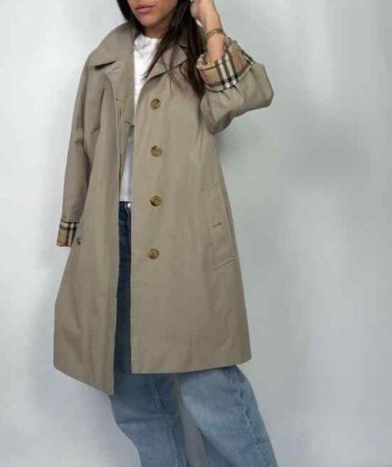 Gabardina Burberry Vintage Modelo 6 (M-L)