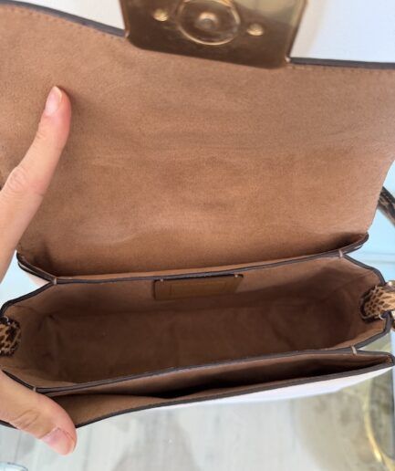 COACH Bolso de hombro grace bicolor